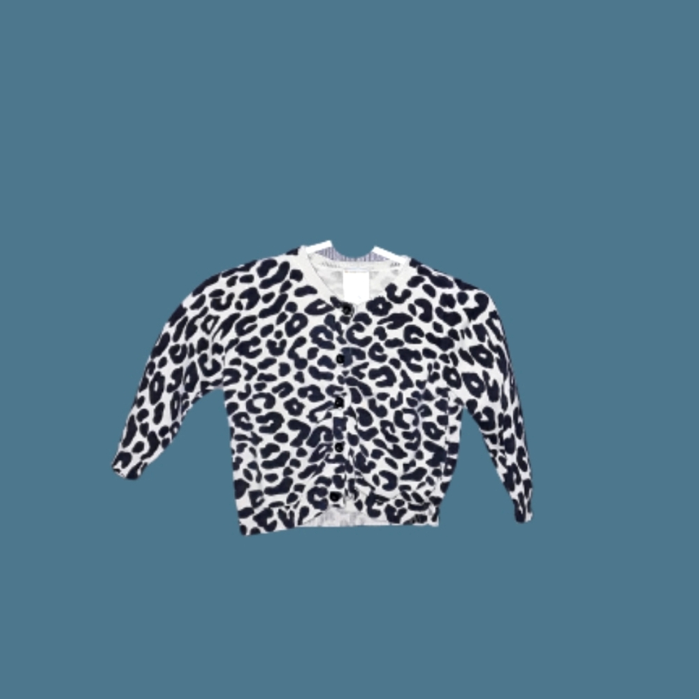Gymboree Leopard print sweater shirt size 12-18M